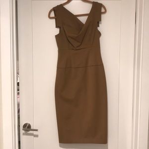 Black Halo fitted dress